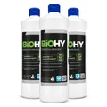 BiOHY Edelstahlreiniger 3er Pack (3 x 1 Liter Flasche) Vollwaschmittel (3-St)