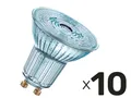 OSRAM LED-Lampe BASE CLASSIC, PAR51, GU10, EEK: F, 4,3 W, 350 lm, 2700 K, 10 Stück 4058075036680