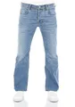 LTB Jeans Herren Stretch Timor Bootcut Jeanshose Hose Denim, Farbvariante:Aiden Wash (53632), Größe:30W / 36L