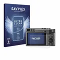 6x Schutzfolie für Panasonic Lumix DC-TZ90 / TZ96 / TZ99 Display Schutz Folie