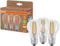 OSR 854338601 - LED-Lampe E27, 3,8 W, 806 lm, 2700 K, 3er-Pack
