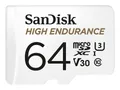 SANDISK MicroSD-Card High Endurance 64GB inkl. Adapter SDSQQNR-064G-GN6IA