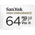 SANDISK High Endurance 64GB microSDXC Card with Adapter