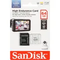 SanDisk High Endurance 64GB microSDXC SDSQQNR-064G-GN6IA MicroSD Karte