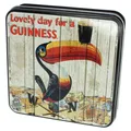 Guinness Geschenkdose Fudge mit Tukan auf Wetterfahne Design 100g