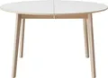 Hammel Furniture Esstisch Basic Single, rund/oval, ausziehbar Ø130–228 cm, mit 2 Einlegeplatten, Melamin/Massivholz – ideal für Familien, langlebig, Scandi Design