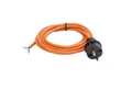 Schwabe Pur-Baustellen-Anschlussleitung Kabel 5 m H05BQ-F 2x1,0 orange 230 V 16A