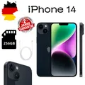 NEU Apple iPhone 14 - 256GB - Schwarz (Ohne Simlock) ❤ 24 Monate Garantie ❤ OVP