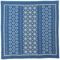 Olympus Thread Kreativset Hitomezashi Kugurizashi Sashiko "Hana Fukin Kasumisou", (embroidery kit by Marussia)