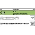 Din 912/iso 4762 Zylinderkopf-schaftschraube M36x260 Stahl 8.8 Galvanisch Verzinkt Innensechskant