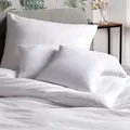 Traumschlaf Hotelbettwäsche koch und chlorfest weiß 135x200 cm + 80x80 cm - weiß