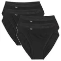 Sloggi - Basic+ - Tai - 4er Pack (44 Schwarz)
