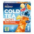 Meßmer Cold Tea Sport Multivitamin | Früchtetee | Kaltaufguss mit Dextrose und Vitamin-Mischung | 14 Pyramidenbeutel