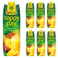 happy day Fruchtsaftkonzentrat Ananas 6x 1,0 l