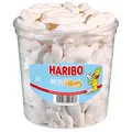 Haribo Schaumzucker Weisse Mäuse mit Saftorangen Geschmack 1050g