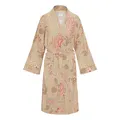 Pip Studio Damen Morgenmantel Hausmantel Naomi Kimono, Farbe:Beige, Artikel:-552 Sand Buenas Noches, Größe:M