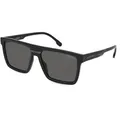 Carrera VICTORY C 03/S Herren-Sonnenbrille Vollrand Quadratisch Kunststoff-Gestell, schwarz