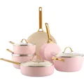 GreenPan Padova Reserve 6 Tlg Topf&Pfannenset Rosa