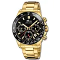 Lotus Herrenuhr Edelstahl gold Lotus Classic Armbanduhr UL18914/6