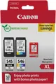 Canon PG-545XL/CL-546XL Tinte mit hoher Reichweite + Fotopapier Value Pack Tintenpatrone (Packung)