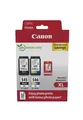 Canon 8286B011 PG-545 XL + CL-546 XL  schwarz, color Druckköpfe + Fotopapier, 2e
