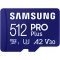 Samsung PRO Plus (512 GB, microSDXC, U3, UHS-I) (MB-MD512SA/EU)