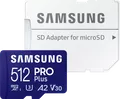 Samsung PRO Plus 512 GB microSDXC (2023) (blau, UHS-I U3,