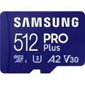 Samsung PRO Plus microSDXCTM UHS-I Speicherkarte - 512 GB Blau