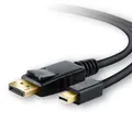 CSL Mini Display Port auf Display Port-Verbindungskabel Full HD 1,0m Schwarz