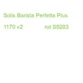 Solis Barista Perfetta Plus 1170 v2 rot S0203 (7611210980193)