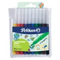 Pelikan 985663 Filzstift Fein Hellgrün Violett (10x) (985663)