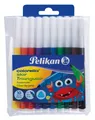 Pelikan Colorella Star Triangular Fasermaler Filzstifte Dreikant 10 Stück fein
