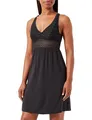 Triumph Damen Aura Spotlight NDK 01 X Night Shirt, SCHWARZ, 46