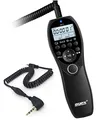 ayex Timer-Fernauslöser AX-3 Kompatibel mit Panasonic RS-2 DC-GH5 DMC-FZ2500 DMC-FZ2000 DMC-G85 DMC-G7 DMC-GX Low/High Speed Serienbilder Langzeitbelichtung Bulb zeitgesteuertes Auslösen