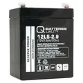 Q-Batteries 12LS-2.9 12V 2,9Ah Blei-Vlies Akku / AGM VRLA