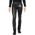 BOCKLE Lederhose Bockle® NEW FAUX STRETCH LEATHER SKINNY PANTS 42