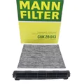 MANN-FILTER CUK 28 01 Innenraumfilter Aktivkohle Filter passend für Mercedes CLA
