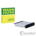 MANN FILTER POLLENFILTER passend für MERCEDES A/B KLASSE W177 W247 CLA C118 GLA