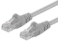 PremiumCord Netzwerkkabel, Ethernet, LAN & Patch Kabel CAT5e, UTP, Schnell flexibel & Robust RJ45 Kabel 1Gbit/S, AWG 26/7, Kupferkabel 100 Prozent Cu, Grau, 7m