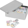 Philos Domino doppelt 12 in Metallbox