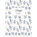 epubli Budget Planer deutsch A5 Blumen blau weiss floral | undatiert 1 Jahr | (A5, Deutsch) (57004421)