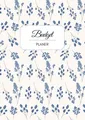 Budget Planer deutsch A5 Blumen blau weiß floral | undatiert 1 Jahr | Carme ...