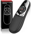 Presenter usb C, 2.4 GHz Wireless PowerPoint Fernbedienung für Windows/Mac/Po...