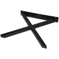 dieda Möbelfuß, BxHxT: 700 x 710 x 100 mm, schwarz
