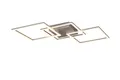 Reality Leuchten Deckenleuchte LED TRAIL  grau Deckenlampe