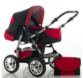 Kombi-Kinderwagen Flash 2 in 1 inkl. Sportsitz und umfangreichem Zubehör in 38 Farben