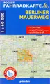 Pocket-Fahrradkarte Berliner Mauerweg: Maßstab 1:60.000. Wasser- und reißfest. (Fahrradkarten)