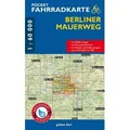 Pocket-Fahrradkarte Berliner Mauerweg 1:60 000