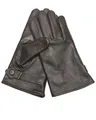 BW Lederfingerhandschuhe gef. schwarz, Handschuh, Outdoor, Military   -NEU-