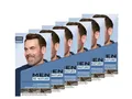 Men Perfect Re-Nature Männer Dunkelbraun bis Schwarz (6x 145 ml), Re-Pigmentierungs-Creme, stellt ohne Haare färben die Naturhaarfarbe wieder her und kaschiert schonend graue Haare
